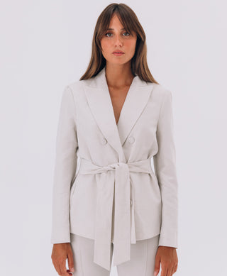 Carolina Blazer Ivory